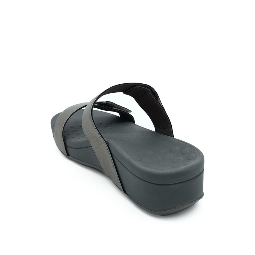 Biom Eliza Women's Casual Sandals - Pewter