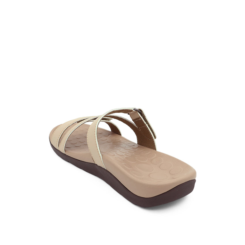 Biom Metha Women's Casual Sandals - Cream