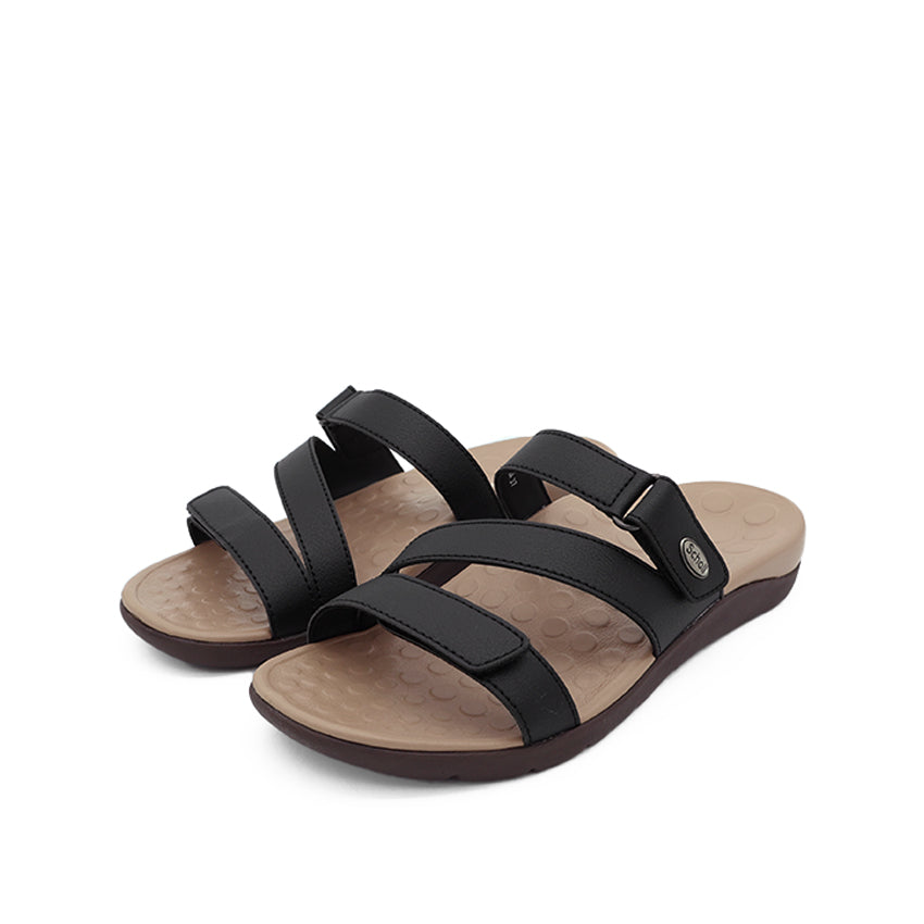 Biom Metha Women's Casual Sandals - Black