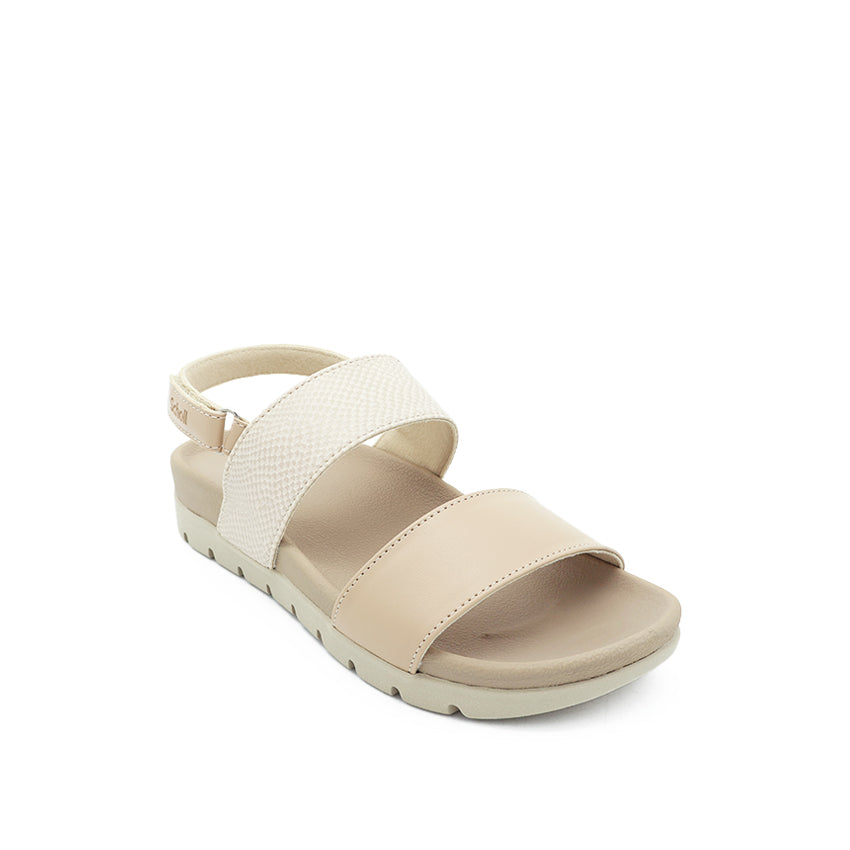 Melodia Women's Casual Sandals - Cream