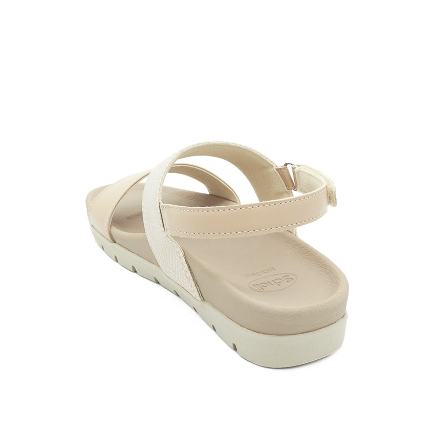 Melodia Women's Casual Sandals - Cream