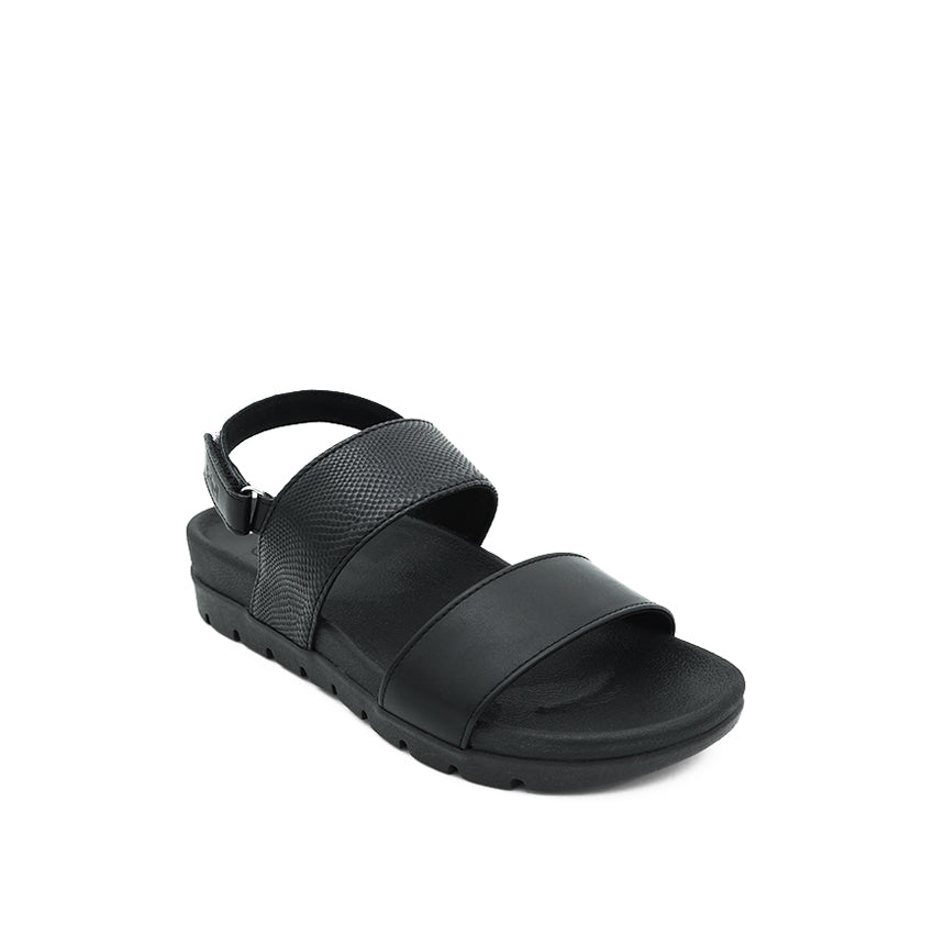 Melodia Women's Casual Sandals - Black