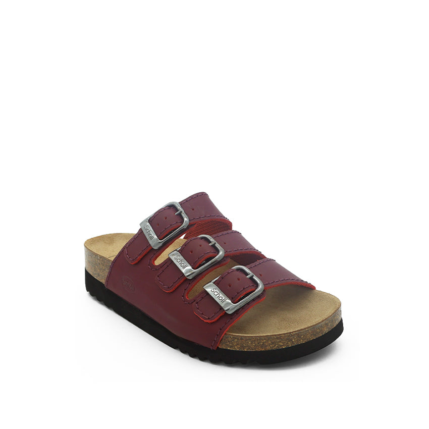 Rio Wedge Ad Oillea Women's Casual Sandals - Bordeaux