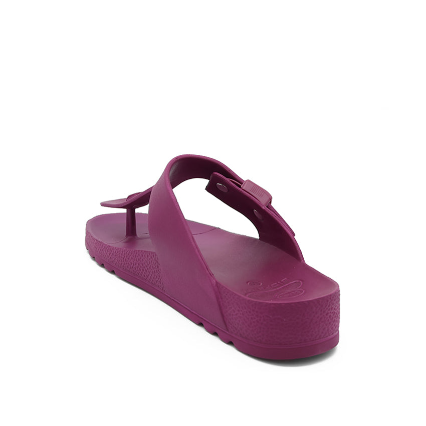 Bahia Flip Flop Women's Casual Sandals - Wine