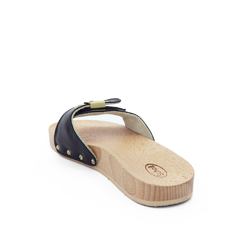 Pescura Flat Women's Casual Sandals - Black