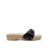 Pescura Heel Lea Women's Casual Sandals - Black