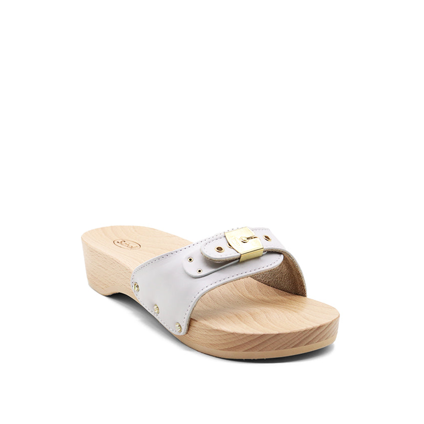 Pescura Heel Lea Women's Casual Sandals - White