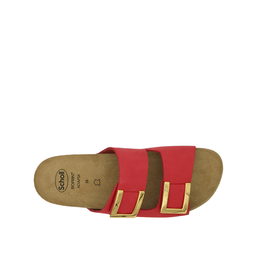 Monterey 2 Straps Ad Nub Women's Casual Sandals - Dark Red
