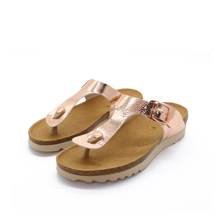 Boa Vista Women's Casual Sandals - Rose Gold