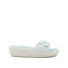 New Massage Women's Casual Sandals - White/Aqua