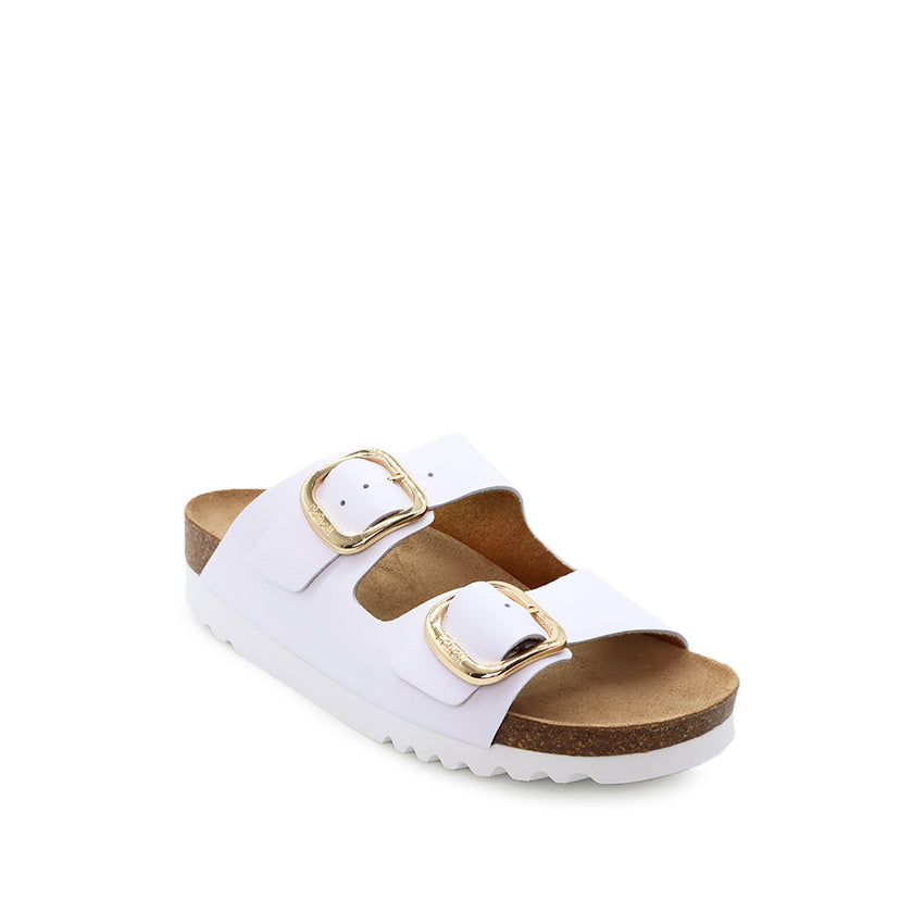 Ilary 2 Straps Ad Women's Casual Sandals - White