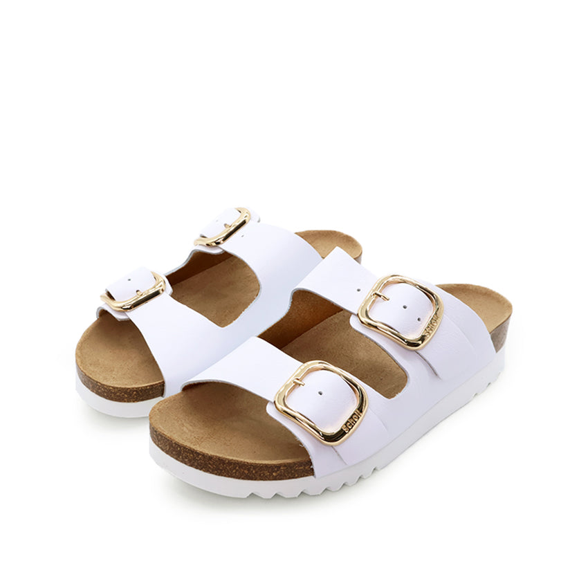 Ilary 2 Straps Ad Women's Casual Sandals - White