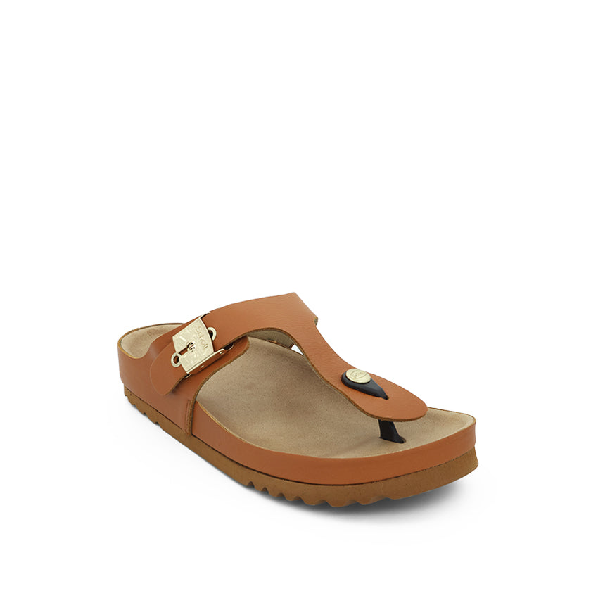 Maya Women's Casual Sandals -Cognac