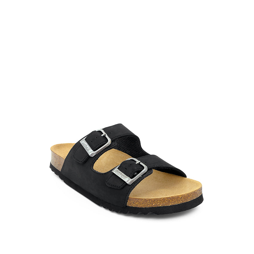 Malaren Low Nub-W Women's Casual Sandals - Black