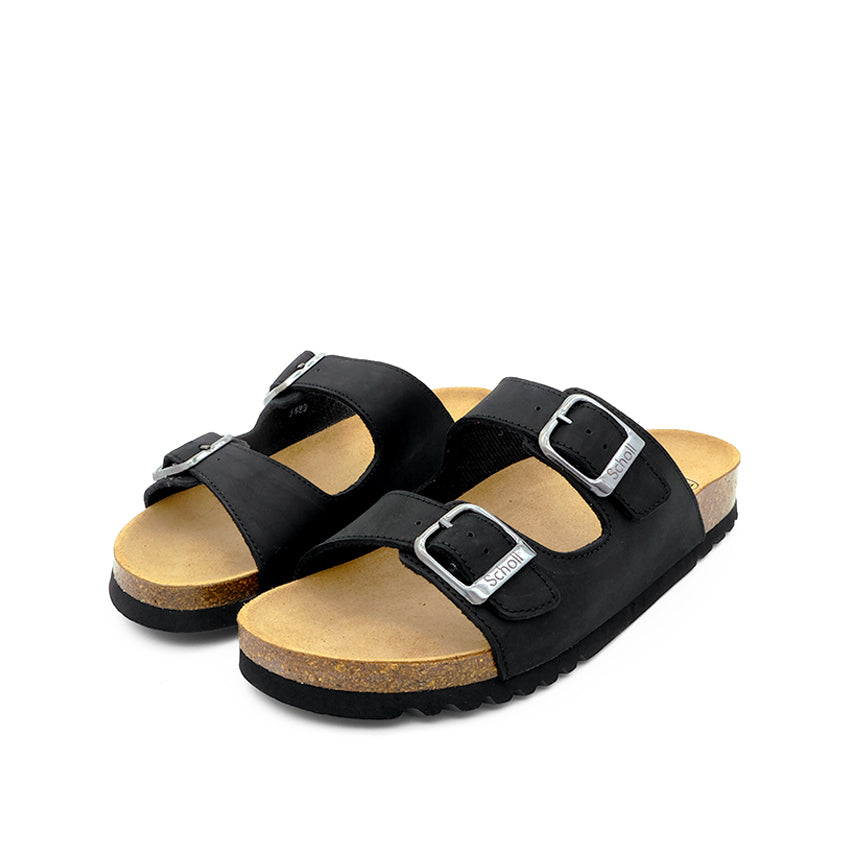 Malaren Low Nub-W Women's Casual Sandals - Black