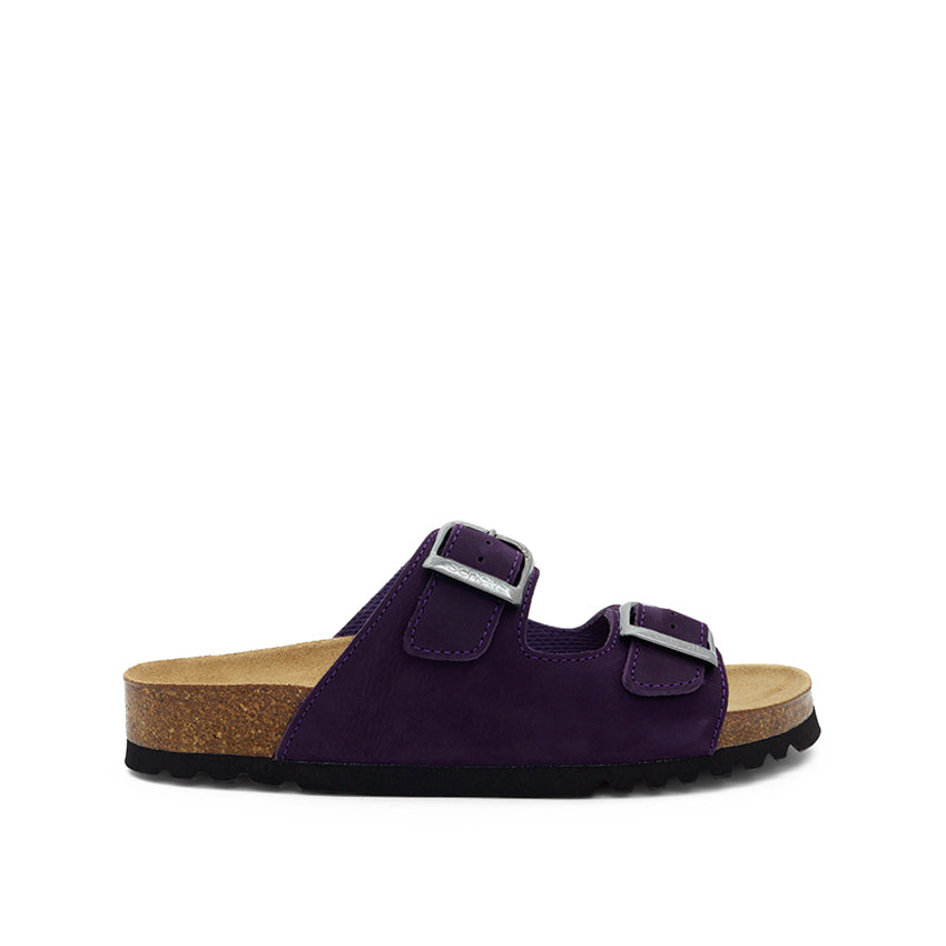 Malaren Low Nub-W Women's Casual Sandals - Purple