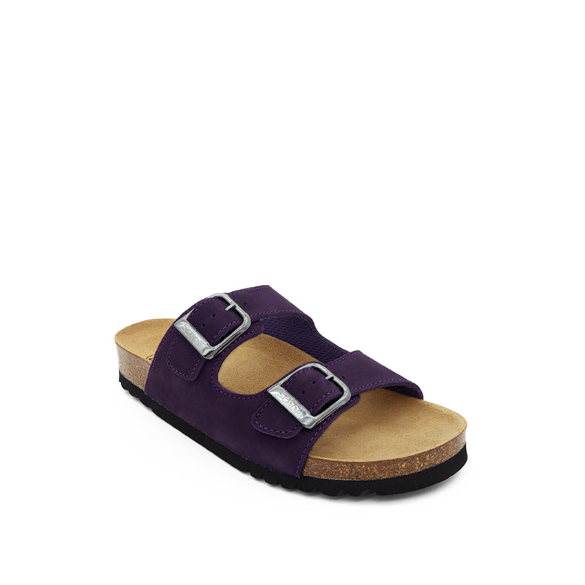 Malaren Low Nub-W Women's Casual Sandals - Purple