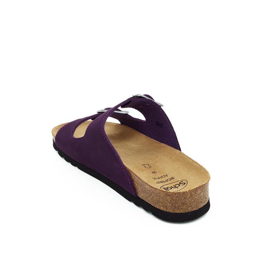 Malaren Low Nub-W Women's Casual Sandals - Purple