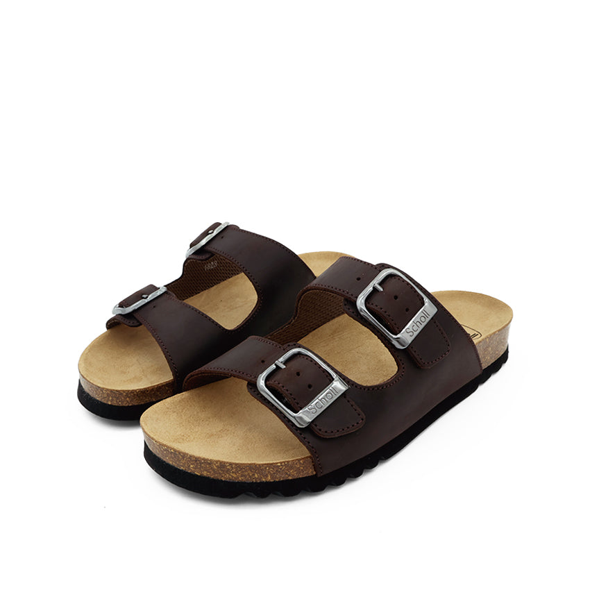 Malaren Low Oillea Women's Casual Sandals - Dark Brown