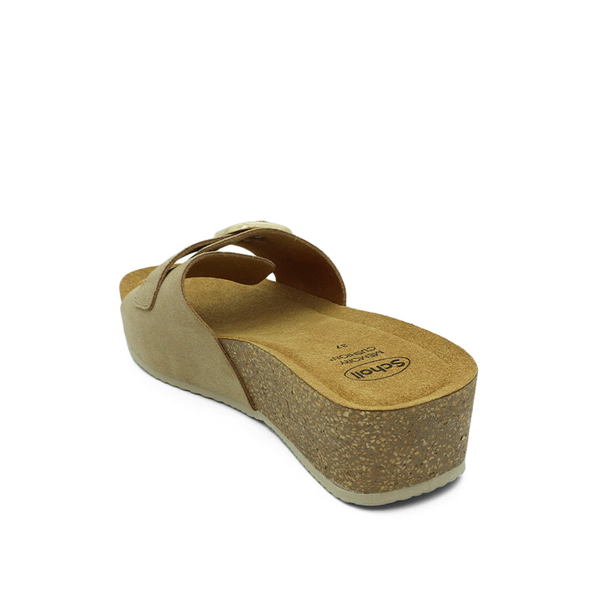 Rapallo Buckle Women's Casual Sandals - Beige