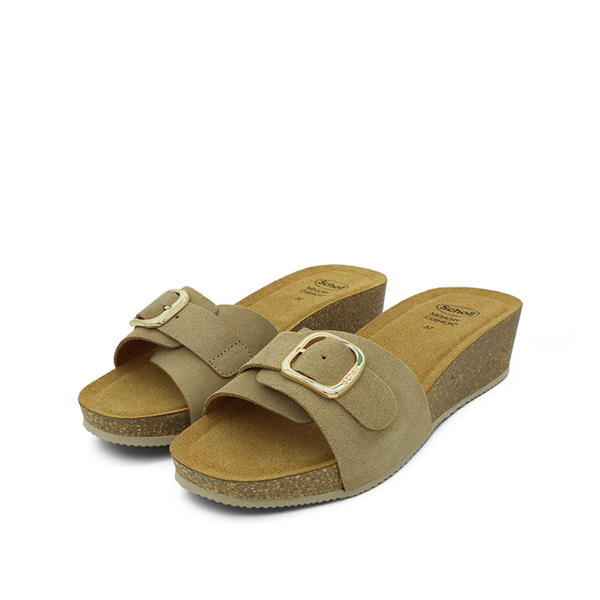 Rapallo Buckle Women's Casual Sandals - Beige