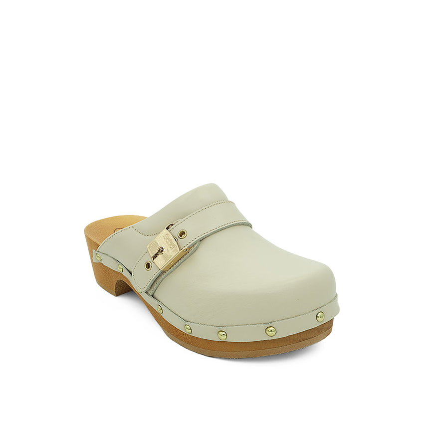 Pescura Clog 50 Women's Casual Sandals - Off White