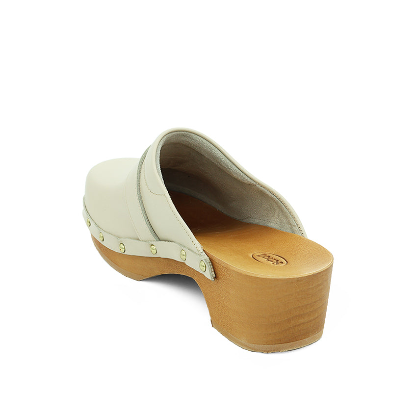 Pescura Clog 50 Women's Casual Sandals - Off White