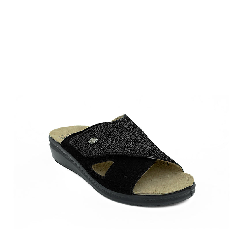 Antonia Cross Sandal Women's Casual Sandals - Black